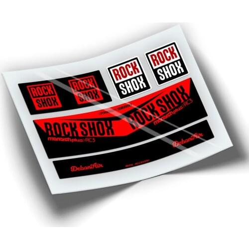 Pegatinas dampener ROCKSHOX MONARCH PLUS RC3 WP203 STICKERS