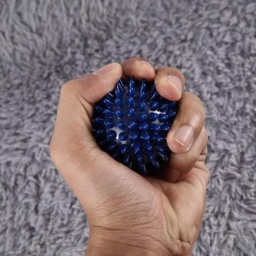 Fitness PVC Hand Massage Ball PVC Soles Hedgehog Sensory Training Grip the Ball Portable Physiotherapy Ball