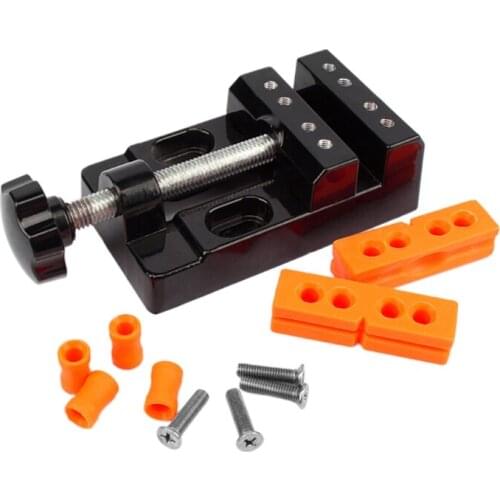 DIY Sculpture Craft Carving Tools Mini Jaw Bench Clamp Universal Opening Paralle