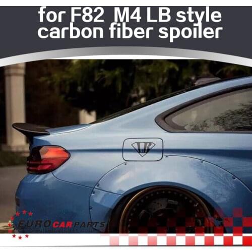 M4 spoiler fit for F82 M4 2015year carbon fiber M4 spoiler for F82 M4 carbon fiber material trunk spoiler