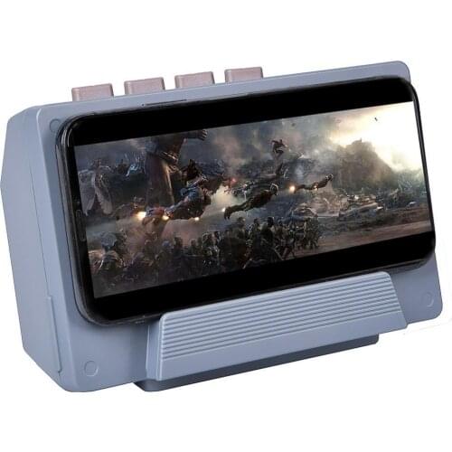 Vintage Portable Rechargeable Wireless Bluetooth Music Speaker FM Phone Holder