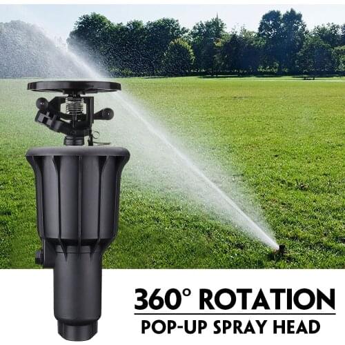 Integrated Sprinkler High Water Pressure 360 Degrees Rotating Watering Pop-up Spray Head Sprinkler Brush Cutter Parts