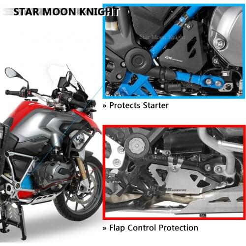 Flap Control Protection Guard Cover Protects Starter Protector Guard For BMW R1250GS R 1250 GS Adventure R1200GS LC R1250R