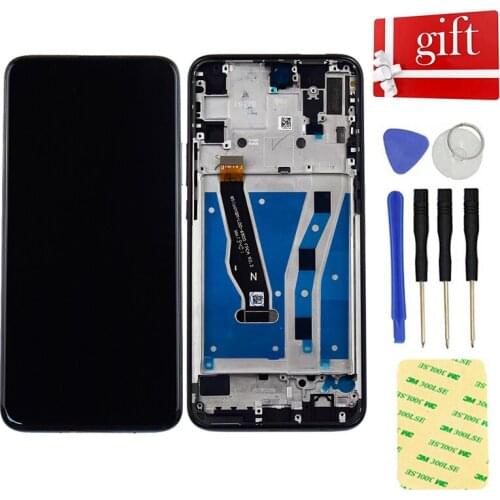 LCD For Huawei Y9 Prime 2019 /P Smart Z STK-LX1 LCD Display Panel Touch Screen Digitizer Sensor Assembly Frame Replacement