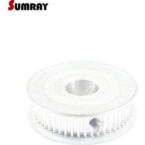 SUMRAY 3M 48T Timing Pulley 8/10/12/12.7/14/15/16/17/19/20m Bore Stepper Motor Pulley 11mm Belt Width Gear Pulley