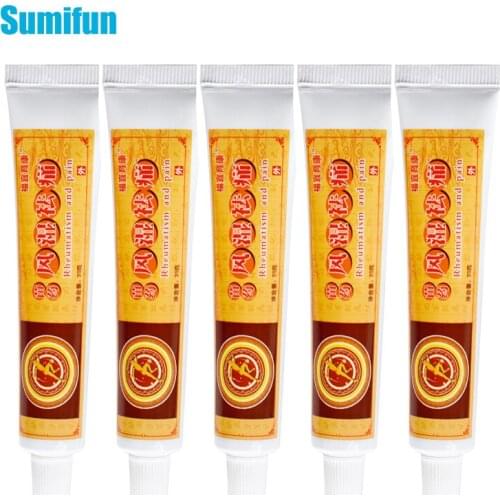 1/3/5pcs Pain Relief Cream Analgesic Ointment Joint Back Knee Shoulder Rheumatoid Arthritis Herbal Medical Plaster Skin Care