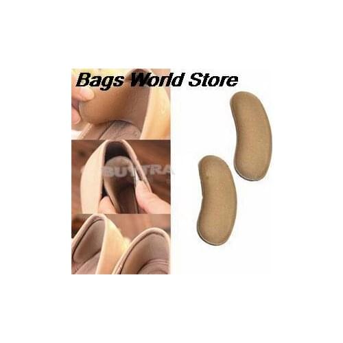 1Pair Elastic Heel Sticky Sponge Inserts Heel Protector Pad Cushions For Shoes Inserts Insole High Heels