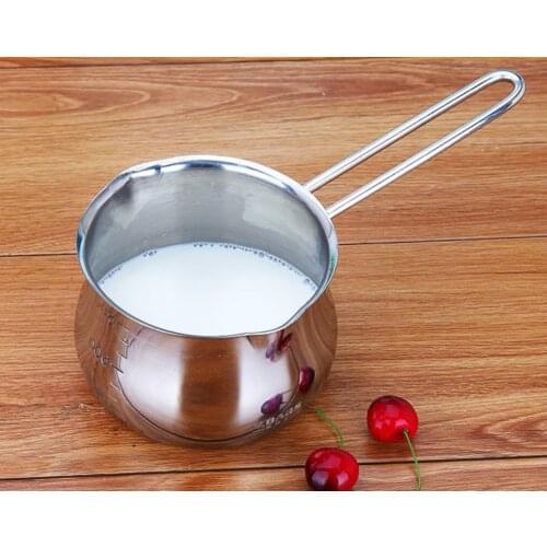 1pc 800ml Stainless steel butter chocolate sauce melted heating pan baking pot sauce pan