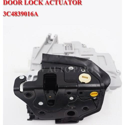 Free shipping For vw passat Audi q3 q5 q7 A4 B8 b6 skoda Superb SEAT Ibiza rear Right Door Lock ACTUATOR Mechanism