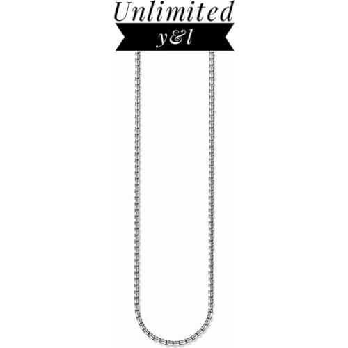 Inca Link Chain Basic Pendant Necklace for Women Men 925 Sterling Silver Charm Necklace Accessories DIY Fashion Jewelry Gift