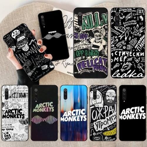 PENGHUWAN arctic monkeys Special Offer Black TPU Soft Phone Case Cover for Redmi Note 8 8A 7 6 6A 5 5A 4 4X 4A Go Pro Plus Prime