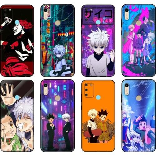 Black tpu Case For Huawei Honor 8a Prime 8s Prime 9 Lite honor 9A 9C 9X Premium 9x Pro 9S Case Cover Anime Hunter x Hunters