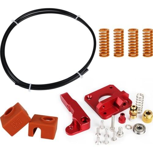 Ender-3 CR-10 MK8 upgrade Extruder kit Aluminum Bowden 1.75mm Springs PETG tube MK9 silicone Sock for Ender 3 CR10 printer parts