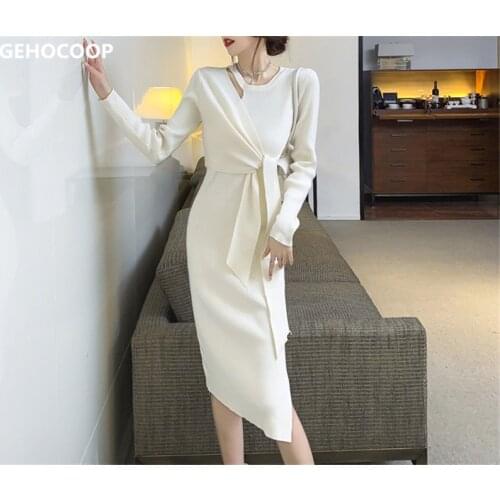 GEHOCOOP Fashion Tight Dresses