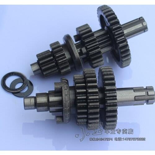For Hummer 110-125cc small bull Mars atv horizontal engine 3+1Main gear tooth countershaft reverse gear