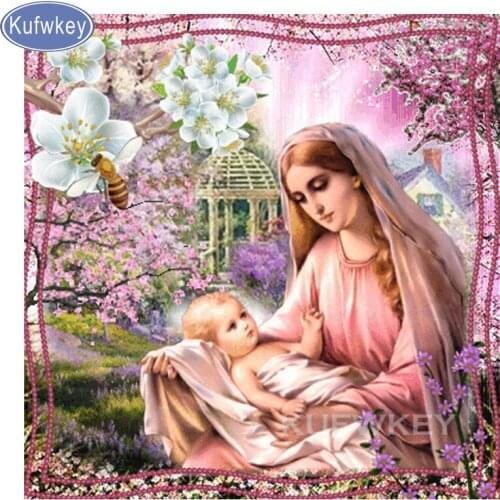 Our Lady 5D Diy Diamond painting rhinestone,cross stitch,hobby picture religious embroidery diamond mosaic 5d icon home decor