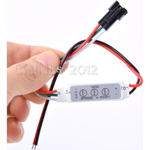 DC5V Mini Controller WS2812 WS2812B 76 Effect Control 2048 Pixels Built-in