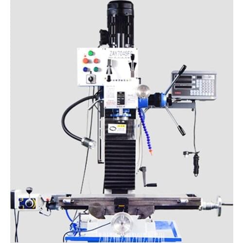 ZX45G Multifunctional Drilling And Milling Machine Household Bench Miller Gear Box 6-Gear Adjustment Drill Press 1500W 220V/380V