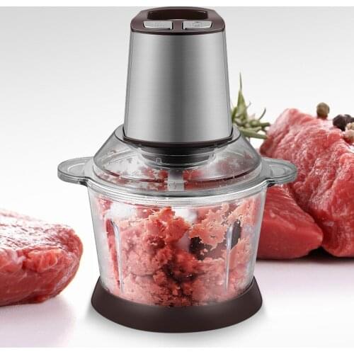 Meat Grinders Large capacity meat grinder commercial electric crushing and beating vegetables fruits supplementary food dump NEW