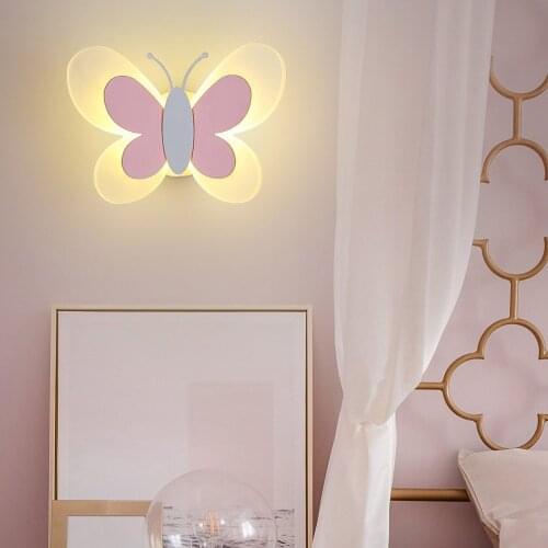 Night Light Childrens Room Wall Lamp Bedroom Cute Background Wall Decoration Lamp Art Room Decoration Wall Hanging Home Decor