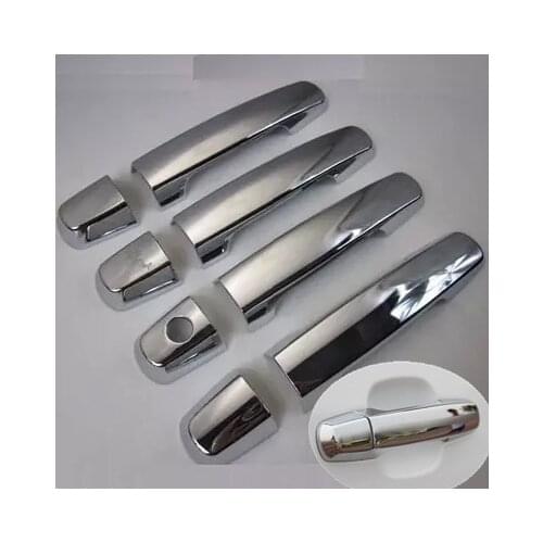 New Chrome Car Door Handle Cover Trim For Chery Tiggo 2005 2006 2007 2008 2009 2010 2011 2012 2013