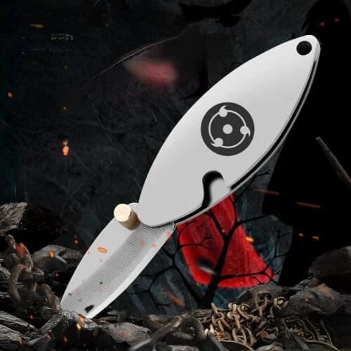 Write Eye Wheel Knife Stainless Steel Mini Pocket Knife Creative Outdoor Portable Key Knife Folding Knife Pocket Express Knife