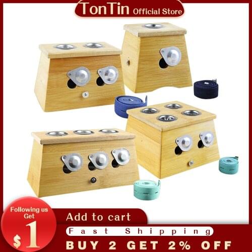 Wholesale and Retail Good Quality Thicken Bamboo Moxa Box kit Health Product gift chat and Fire extinguisher