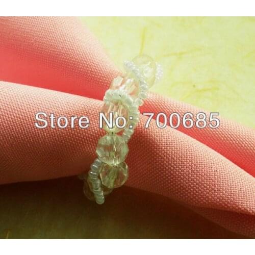 Wholesale acrylic napkin ring napkin holder