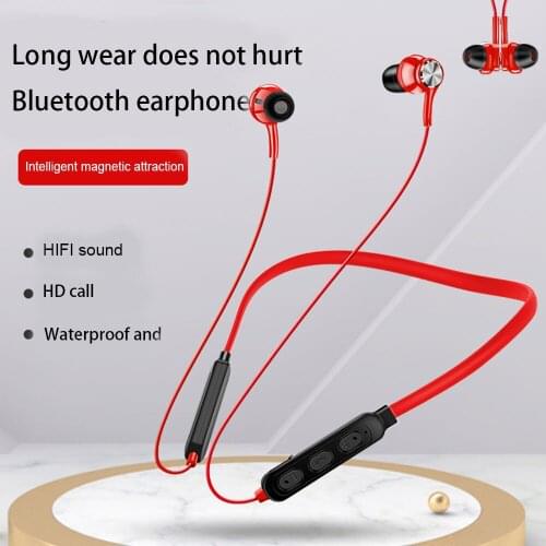 Universal Wireless Magnetic Bluetooth Earphone Wireless Sports Headphones Stereo Bass Music Earpieces with Mic Headset for Nokia