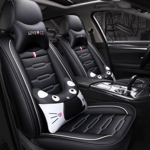 High Quality PU Leather car seat cover For Ford Ecosport / For Suzuki Ignis ( Front + Rear ) 5-seat Seat cushion
