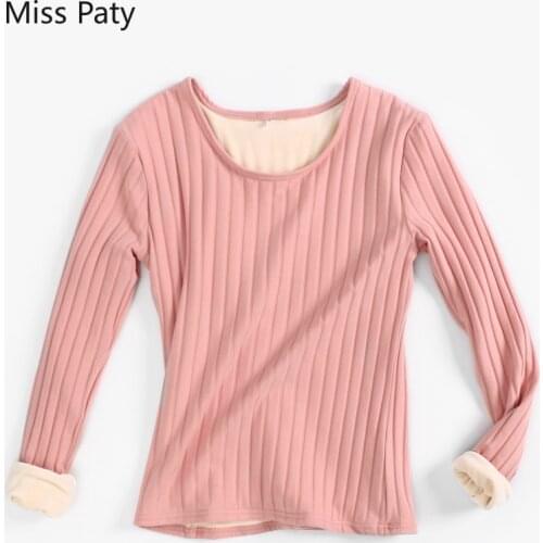 Ladies velvet thicken thermal shirt warm thermo underwear tights women plus size long johns for women innerwear winter clothes