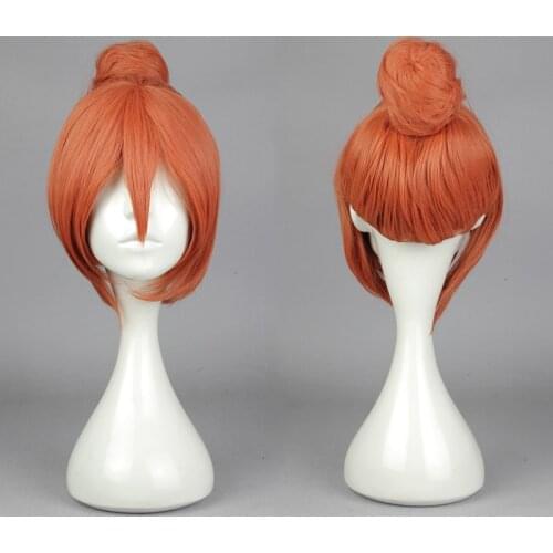 Kagura Hair Gintama Cosplay Costumes Accessories Kagura Cosplay Headwear Red Womens Gintama Cosplay Hair