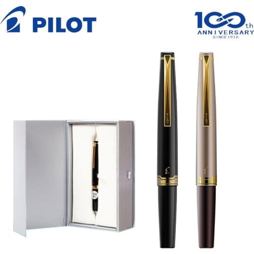 1PCS pilot FES-1MM limited edition elite 95s 14k gold pen EF/F/M nib pocket fountain pen champagne gold/black perfect gift