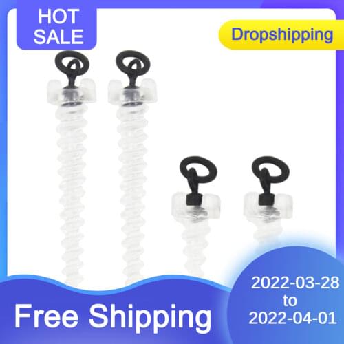 20pcs Bait Hook Stops Beads Hair Chod Rig Boilies Carp Fishing Accessories UP Boilies Stop Bait Screw