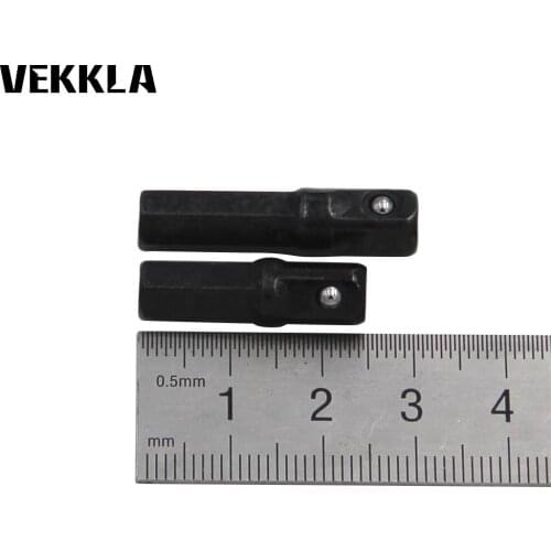 8Pcs/set Socket Adapter Impact Hex Shank Extension Drill Bits kit Nut Driver Sockets Bar Power Tools Set to 1/4 3/8 1/2inch