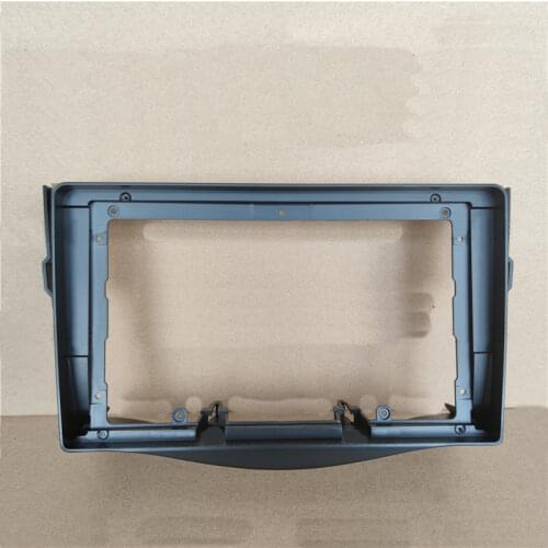 Car Fascia Navigation Fascias Dash Frame Kit For 9" Android Multimedia Player For RAV4 2006 2007 2008 2009 2010 2011 2012