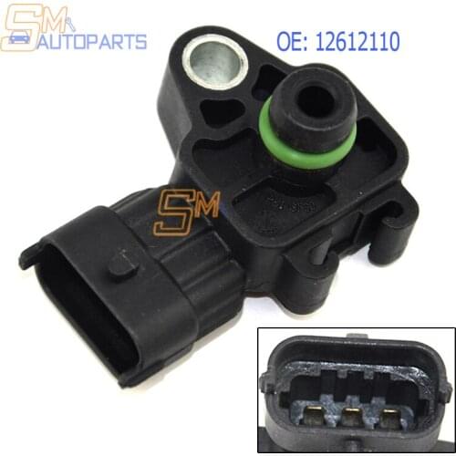 12612110 Manifold Absolute Pressure MAP Sensor For GM ACDelco 6.6L Diesel 2.0L Turbo 12643955
