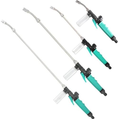 Dropshipping High Pressure Water Spray Hose Nozzle Water Jet Gun Car Wash Cleaning Tools Garden Watering Foam Power Washer Gun