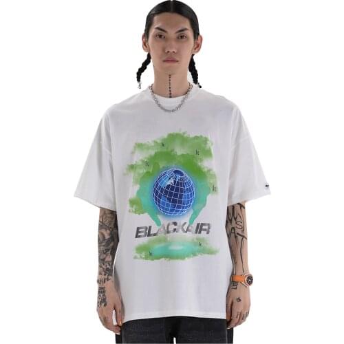 Streetwear Tees For Men Graphic Fashion 2021 New Cotton Summer T-Shirts