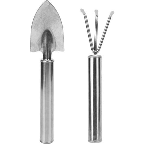 Stainless Steel Small Garden Shovel Rake Digging Tool Flower Plant Bonsai Gardening Hand Tool Garden Spatula Loosen Soil