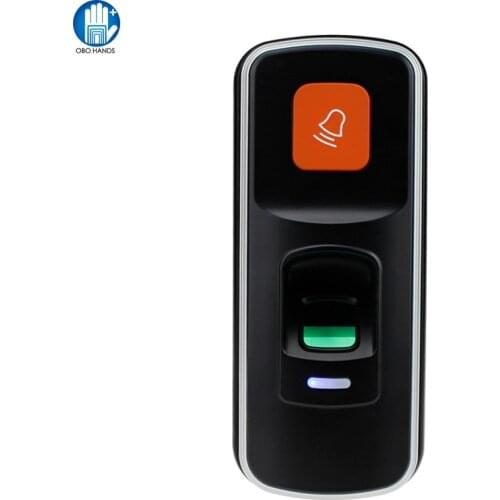 I90 Mini Biometric Fingerprint Access Controller RFID Standalone Fingerprint Reader Support SD Card for Open Electric Door Lock