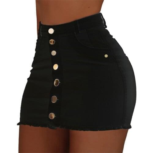 Kayotuas Denim Skirts For Women