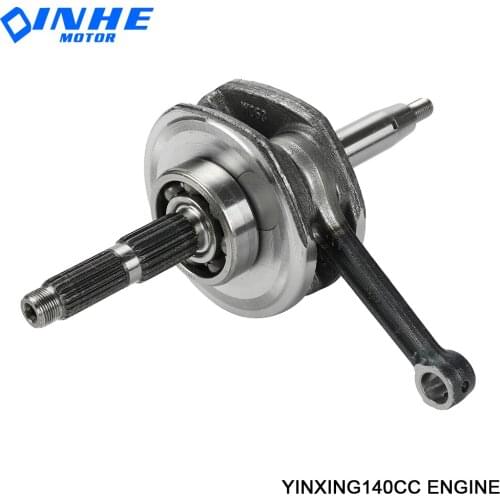 YX140 Engine Crankshaft For 56mm Bore YX140 YinXiang 140cc 1P56FMJ Horizontal Engine Dirt Pit Bike Atv Quad Parts