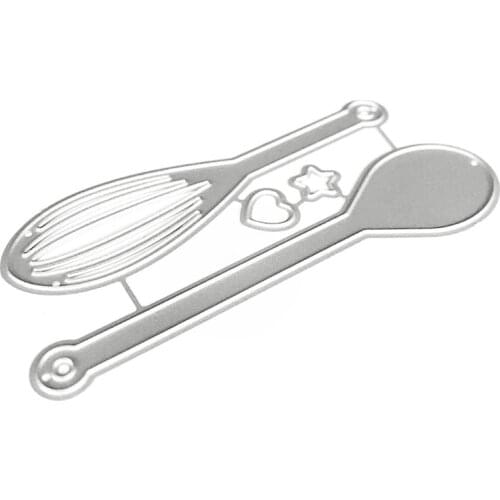 Kitchen Supplies Metal Cutting Dies Stencil DIY Scrapbooking Card Making Album Stamp Paper Card Embossing Craft Decor Gift Wrap