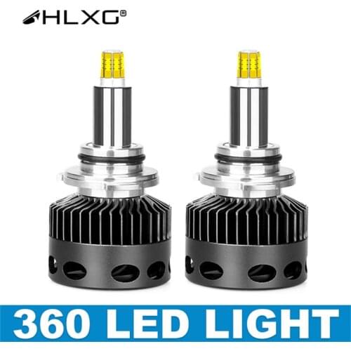 Lamps H7 LED 30000LM Car Headlight 360 LED Lighting H1 H11 H8 H9 9005 HB3 HB4 9006 Auto Bulb D1S D2S D3S D4S For bmw e46 e90 e39