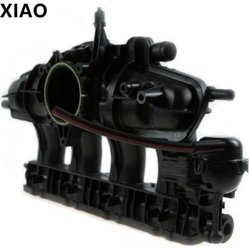 New Engine Intake Manifold For VW Golf Passat B6 Beetle Eos Tiguan Audi A3 Q3 1.8T 2.0T 06J133201G 06J 133 201 BH