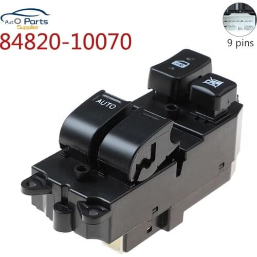 84820-10070 8482010070 Electric Power Master Window Switch Push Button Panel For Toyota Starlet Paseo RAV4 Corolla Tercel Camry