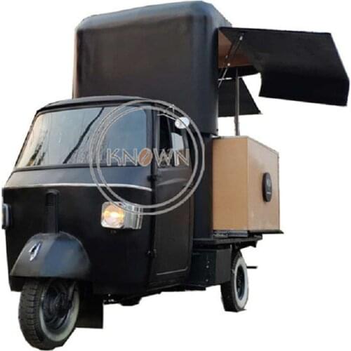 Piaggio Ape Van Food Truck Ape Coffee Cart Outdoors Food Trailer For Sale