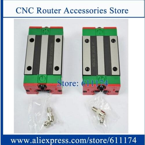 2PCS Original HIWIN Linear Guide Bearing HGH20HA slider block for HGR20 Guide rail