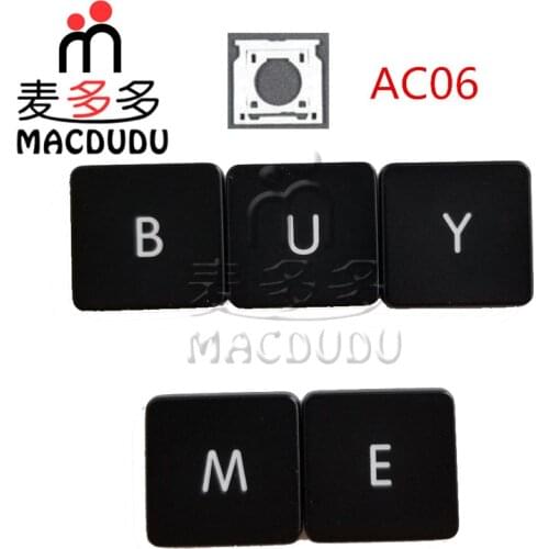 AC06 Full Set US Keyboard Replacement Keys For 13" Macbook Air A1369 A1466 2011-2015 Years *Verified Supplier